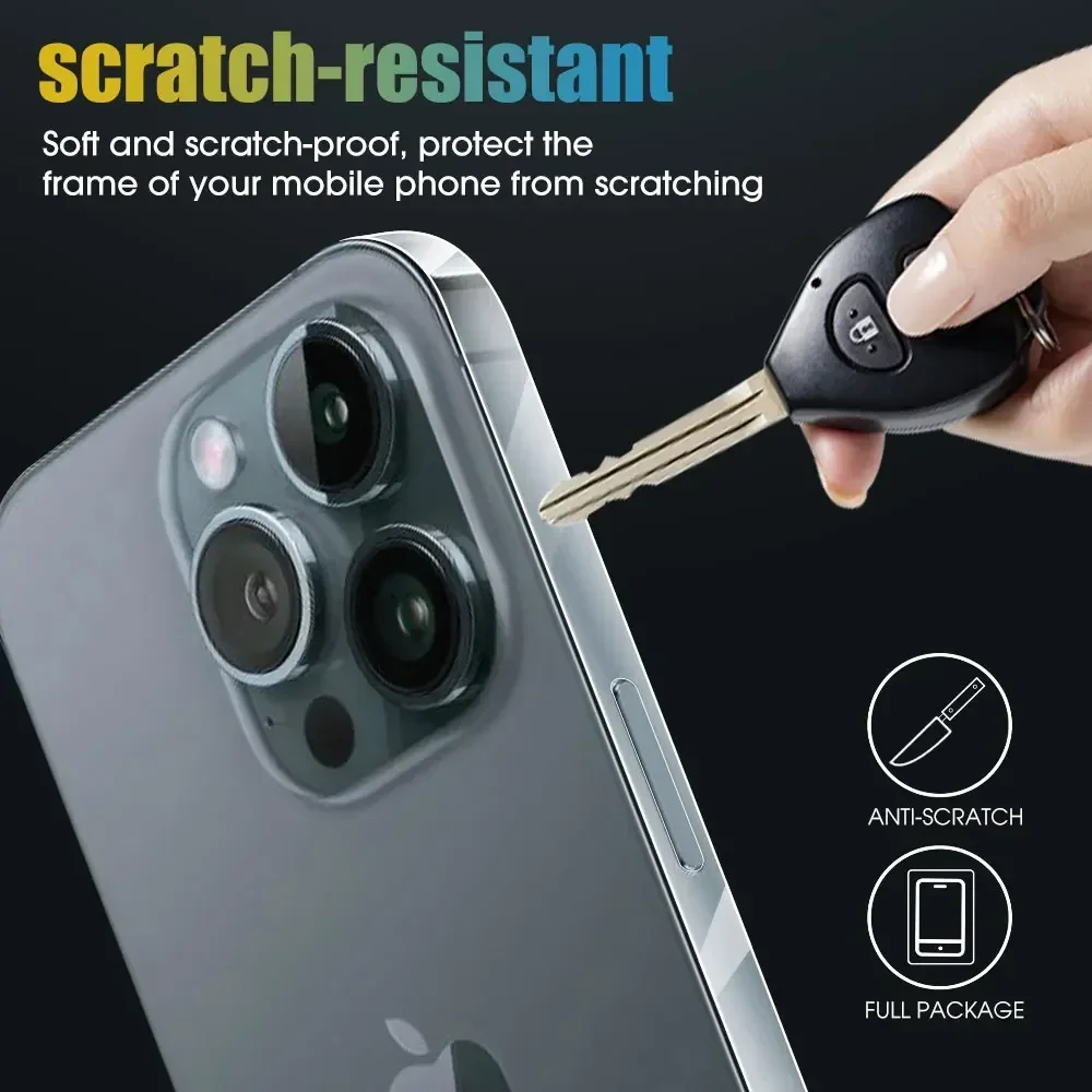17PM Seite Hydrogel Film rahmen Schutz Rand Rahmen Screen Protector – Bild 3