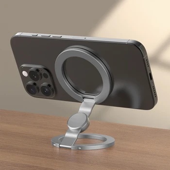 Für MagSafe Phone Grip Stand 3-in-1 Magnetischer Fingerringhalter Doppelseitiger magnetischer Telefonständer für iPhone