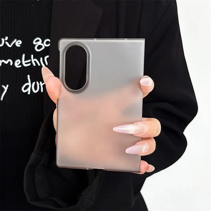 Matte transparente ultradünne PC 2-in-1-Handyhülle 8 Wide, harte, stoßfeste Schutzhülle – Bild 3