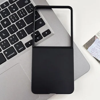 Galaxy Z Flip6: Ultradünne, matte, transluzente, stoßfeste Handyhülle Flip7 FE Flip8, klare, schlanke, harte PC-Schutzhülle
