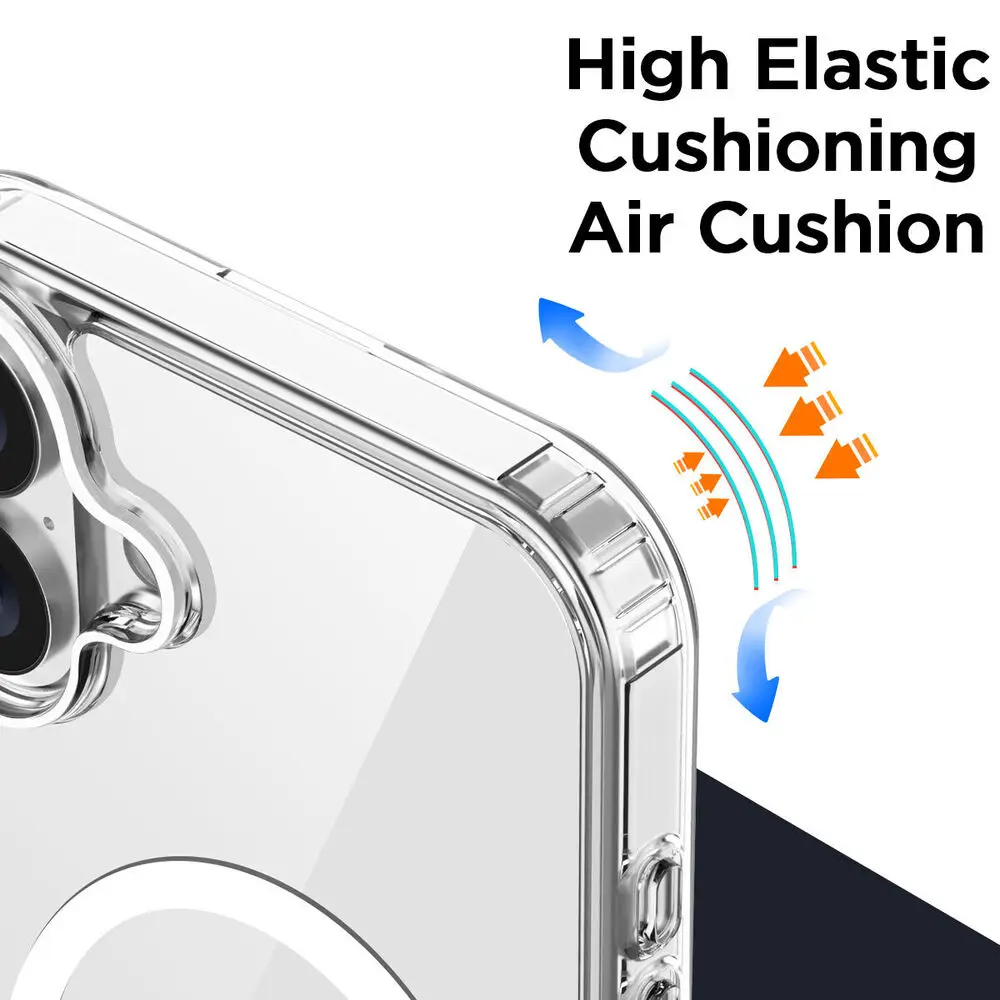 Magnetische Transparente Telefon Fall Magsafe Silikon Abdeckung Funda – Bild 4