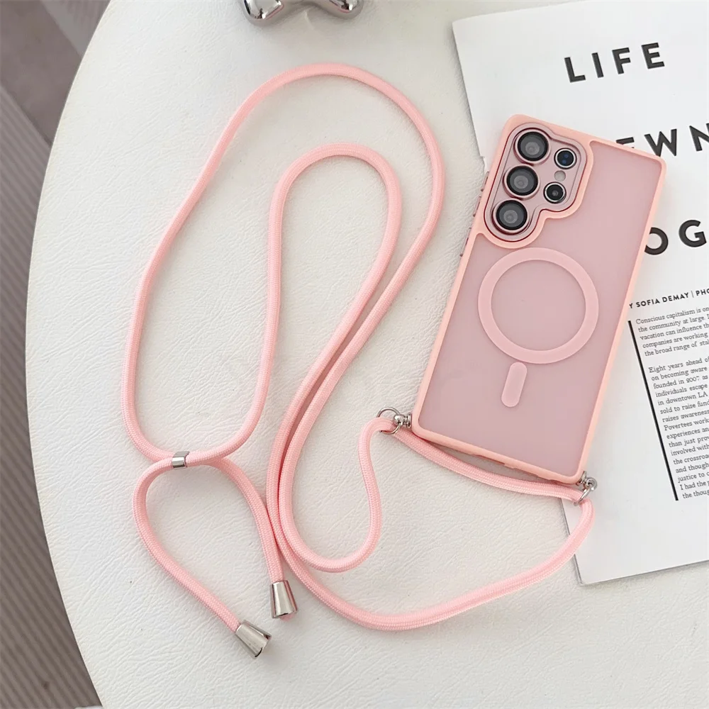 Crossbody-Seil, verstellbares Lanyard für Magsafe Wireless Charge Case PlusSchutzhülle – Bild 2
