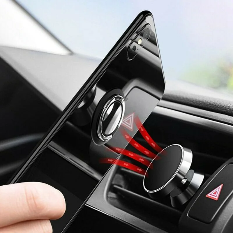 Fingerring halter Stand griff 360 drehbar für Handy Auto Magnet halterung Telefon zurück Aufkleber Pad Universal – Bild 5