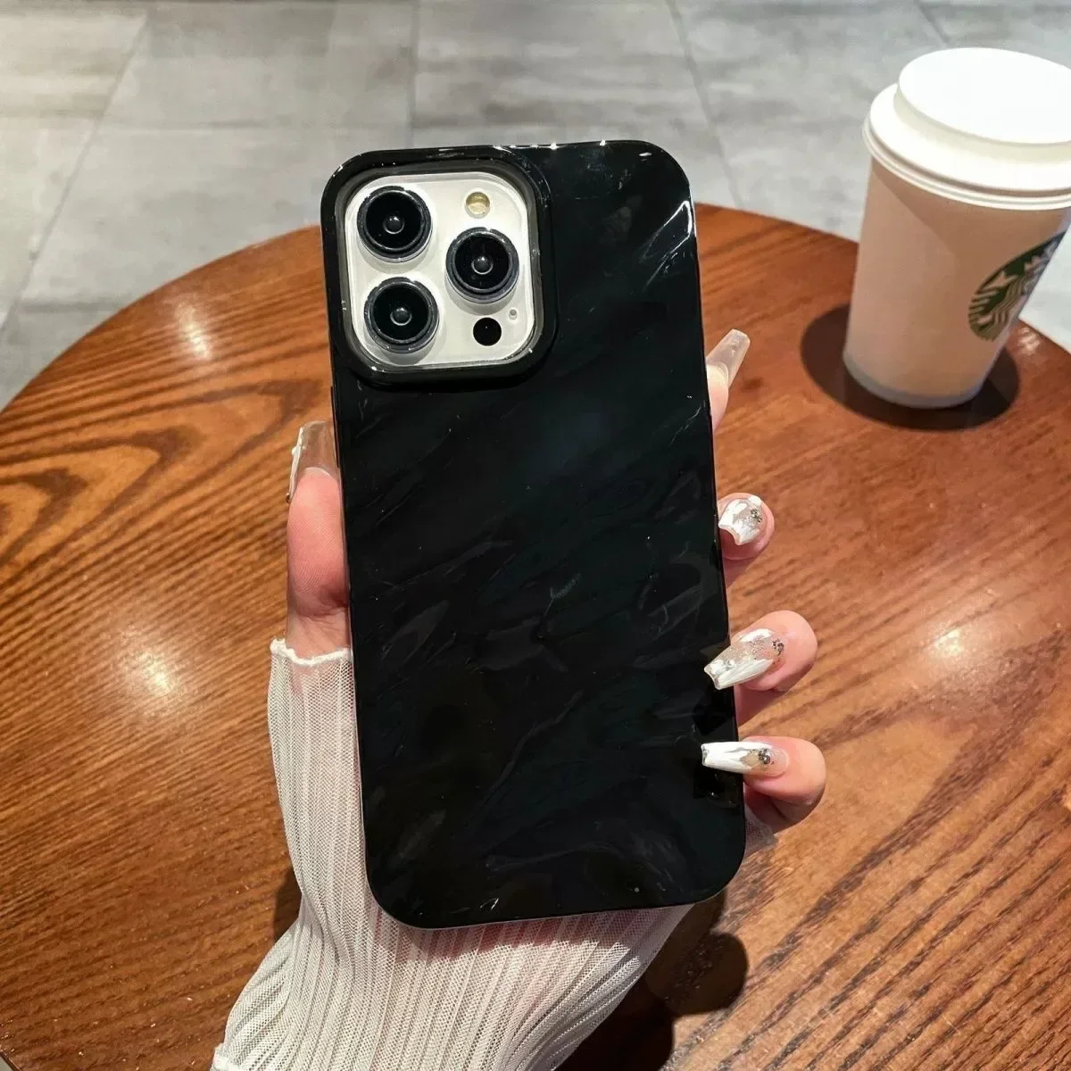 Weiche Candy-Wellenmuster-Handyhülle, XR7, 8Plus, 17Air, stoßfeste Stoßstangenabdeckung – Bild 6