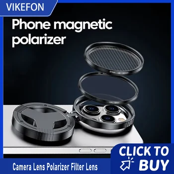 Magnetischer Halter Universeller 52MM CPL-Filter Zirkularer Kameraobjektiv-Polarisationsfilter
