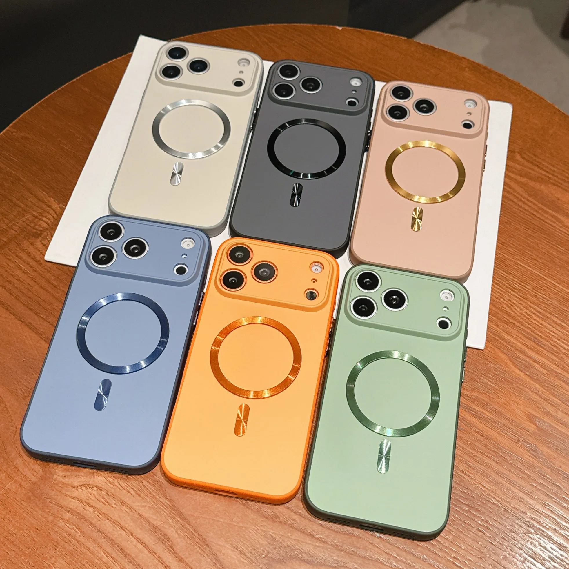 Galaxy A25: Magnetische Handyhülle für MagSafe Kabelloses Laden