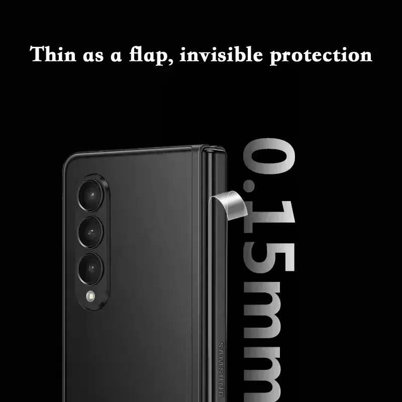 Matte Hydrogel Soft TPU Folie 6 5 4 3 2 5G – Vollständiger Schutz für innere und äußere Scharniere sowie Bildschirm – Bild 6