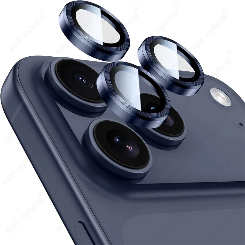 iPhone 17 Pro Max: i17 Pro Max Metallring Kameraglas Legierung Objektivfolie i Phone Air iFone iHone 17Pro 17ProMax