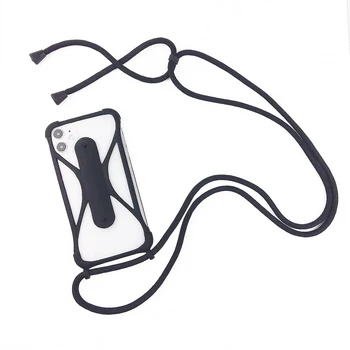 Universal Crossbody Patch Telefon Lanyards Handy Gurt Lanyard Nylon Weiches Seil Handy Hängen Kabel Halter