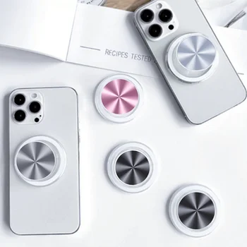 Magnetischer, faltbarer Handygriff-Halter mit Ringständer für iPhone 17, 16, 15, 14, 13 - N52