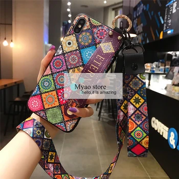 Xiaomi 15: Modische Halsband-Hülle Armband-Ständer Handyhalter-Cover 15S Pro