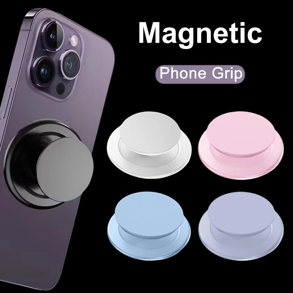 Magnetischer, faltbarer Handygriff-Halter mit Ringständer für iPhone 17, 16, 15, 14, 13 – N52 Magnet-Fingerhalterung – Bild 5
