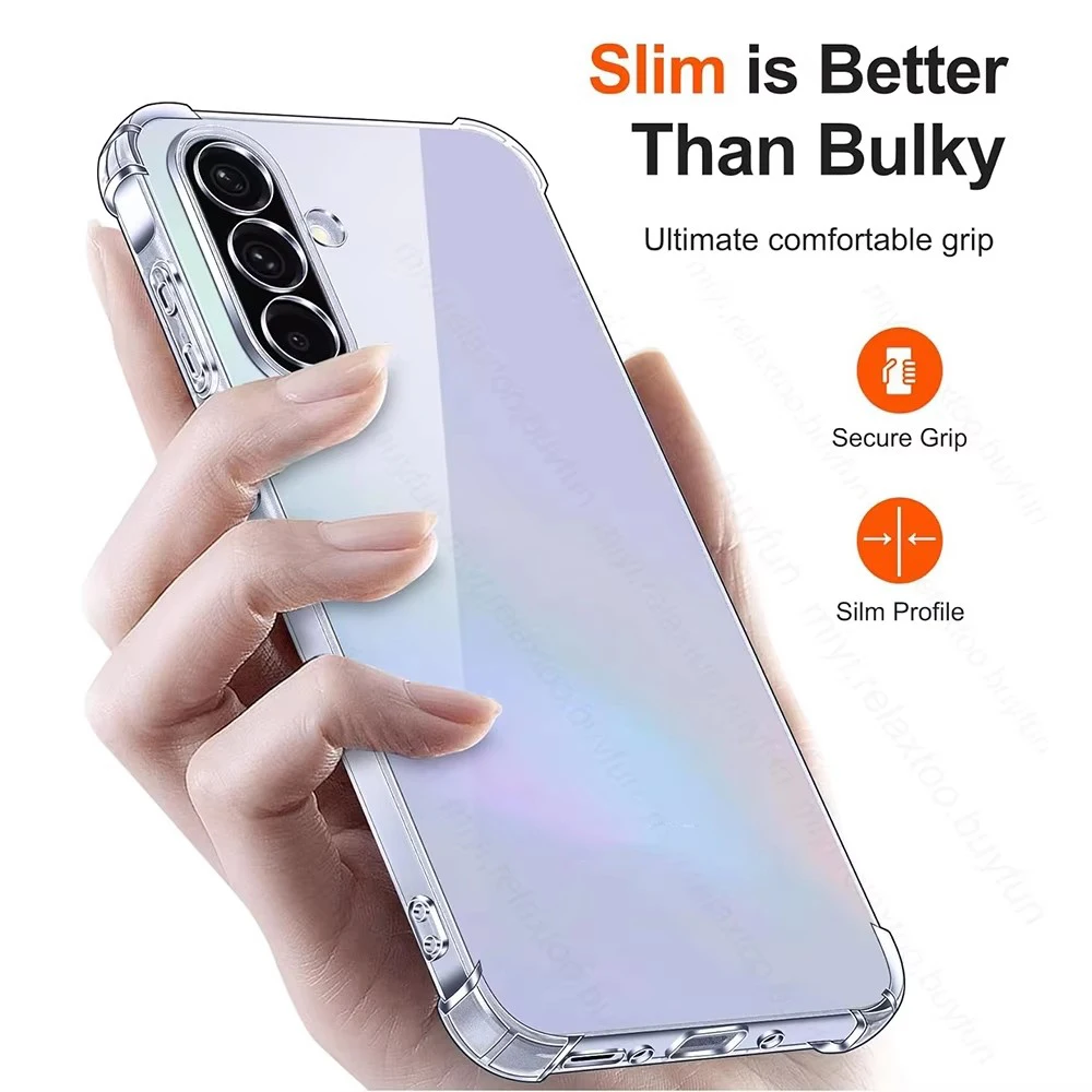 Stoßfeste Silikon-Softcase Transparente Hülle – Bild 2