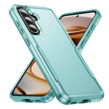 Galaxy A55: Rüstungshülle Harte PC+TPU-Schutzhülle