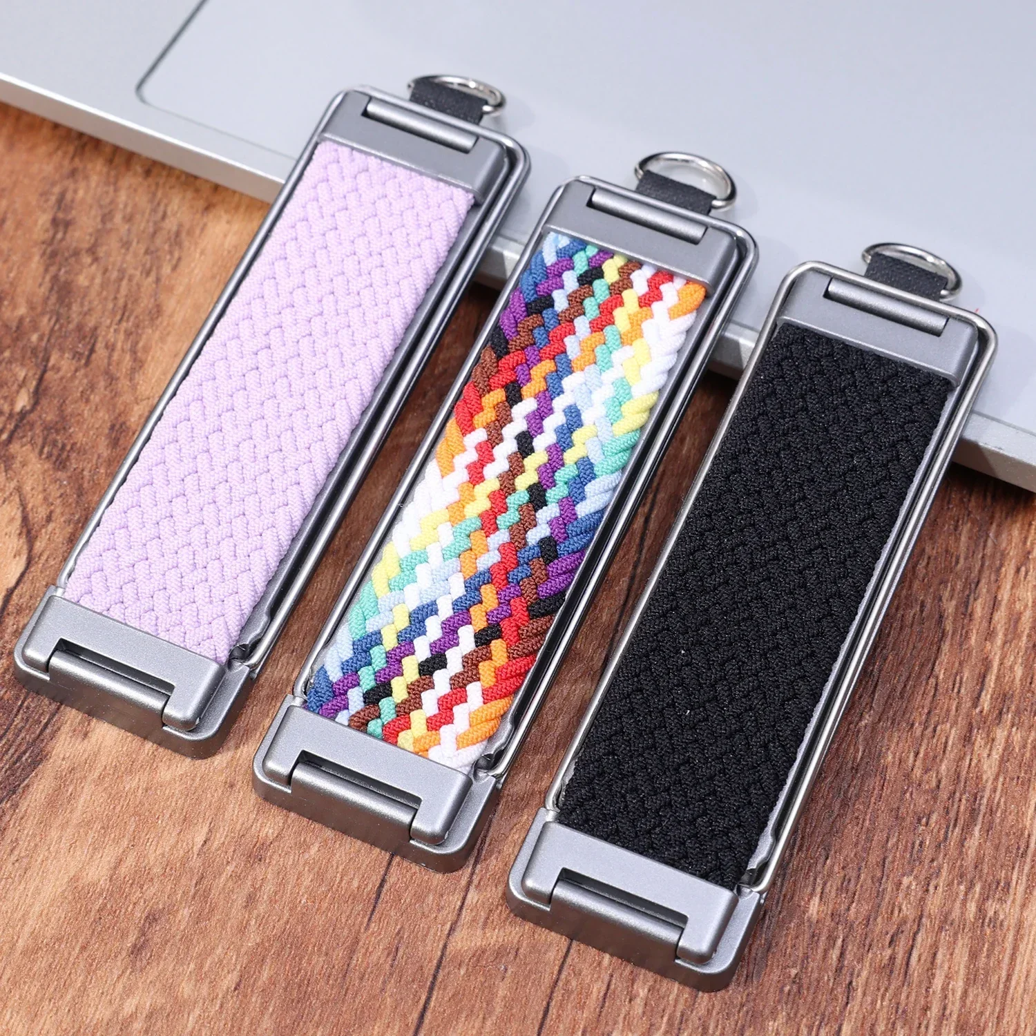 Zurück montierter Handy-Fingerringhalter, Ständer, Riemen, universeller zusammenklappbarer Handy-Ständer mit – Bild 5