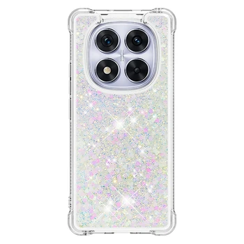 Redmi Note 14 Pro 5G: Cover Glitter Dynamic Liquid Case on For Funda Xiomi 14Pro Plus 5G Cases Etui