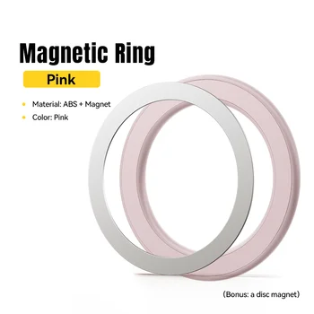 Essager Magnetischer Metallring für Magsafe iPhone 16 15 14 Pro Android-Handys, Plattenaufkleber, Ringe für Magsafe