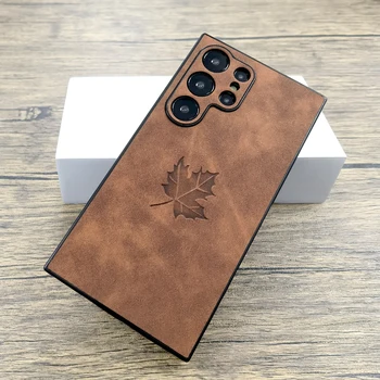 Galaxy A36: Luxuriöse Lederhülle Cover
