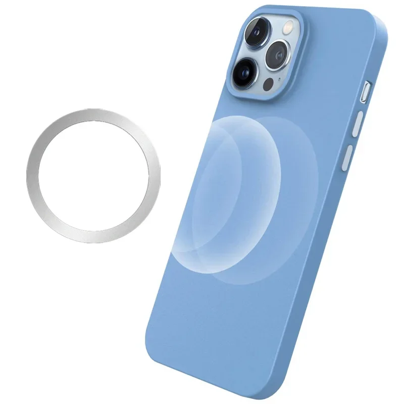 Universal Magnetische Metall Platte Ring Für Samsung iPhone Magsafe Drahtlose Ladegerät Auto Telefon Halter Aufkleber – Bild 2