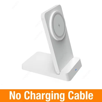 Magnetische Schnellladestation 15W Kabelloses Ladegerät Desktop Faltbarer Smartphone-Halter für Magsafe iPhone 16 15 14