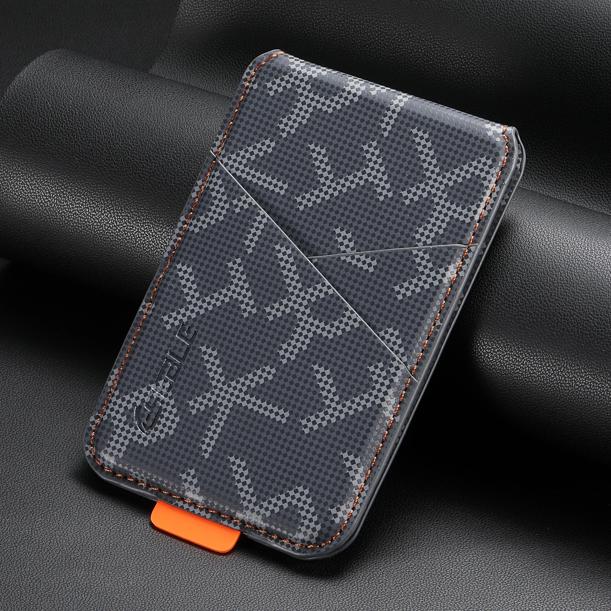 Leder-Handyhülle mit Magnetischer Kartenhalterung für iPhone 18 16 15 14 13 12 17 Pro Max, Magsafe-kompatibel, Starke – Bild 2