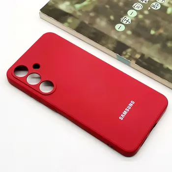 Galaxy S25 Edge: + + Hülle Flüssiges Silikon Handyhülle Seidenweiche Schutzhülle