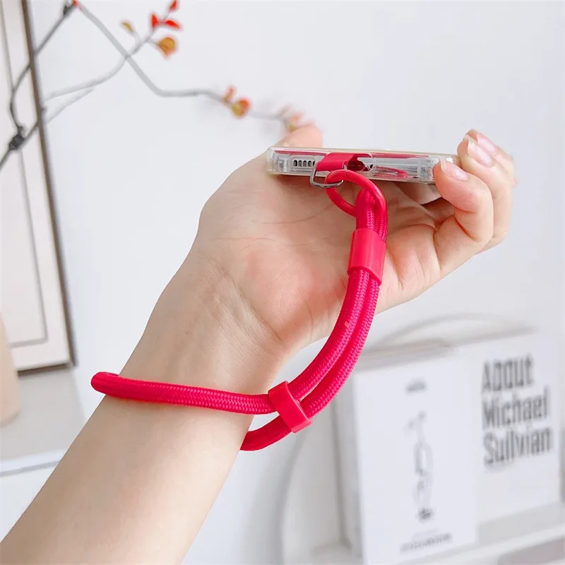 Universelles, verstellbares Handy-Handgelenkband, kurz, mit selbstsicherndem Anti-Drop-Design, langlebiges – Bild 6