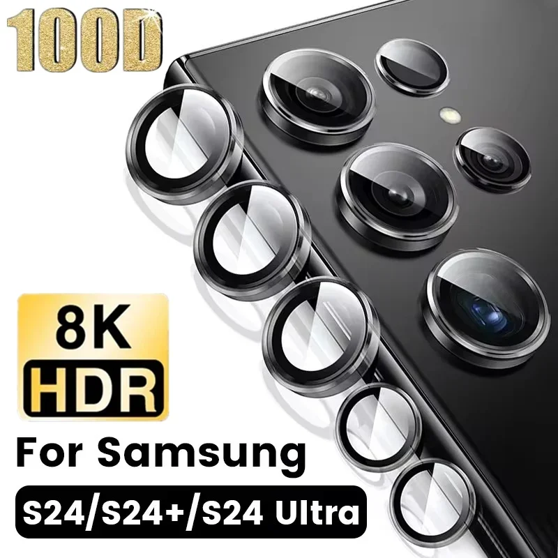 Galaxy S24 Ultra: Kamera Objektiv Schutz Glas Volle Abdeckung Objektiv Metall Schutz Ring Kamera film