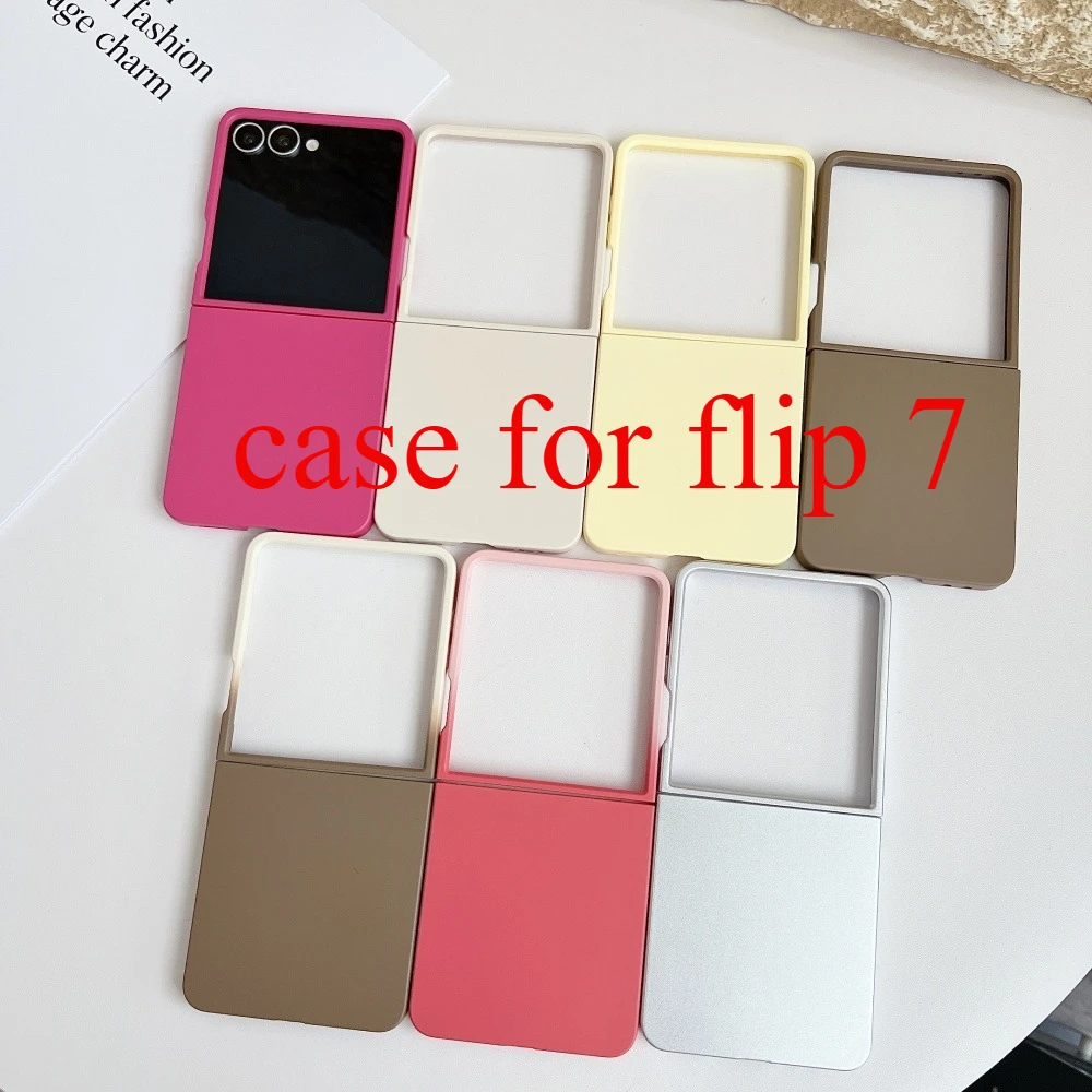 Hülle Ultradünn Matt Slim 6 5 3 5G Flip6 Farbverlauf Harte stoßfeste PC-Abdeckung – Bild 6