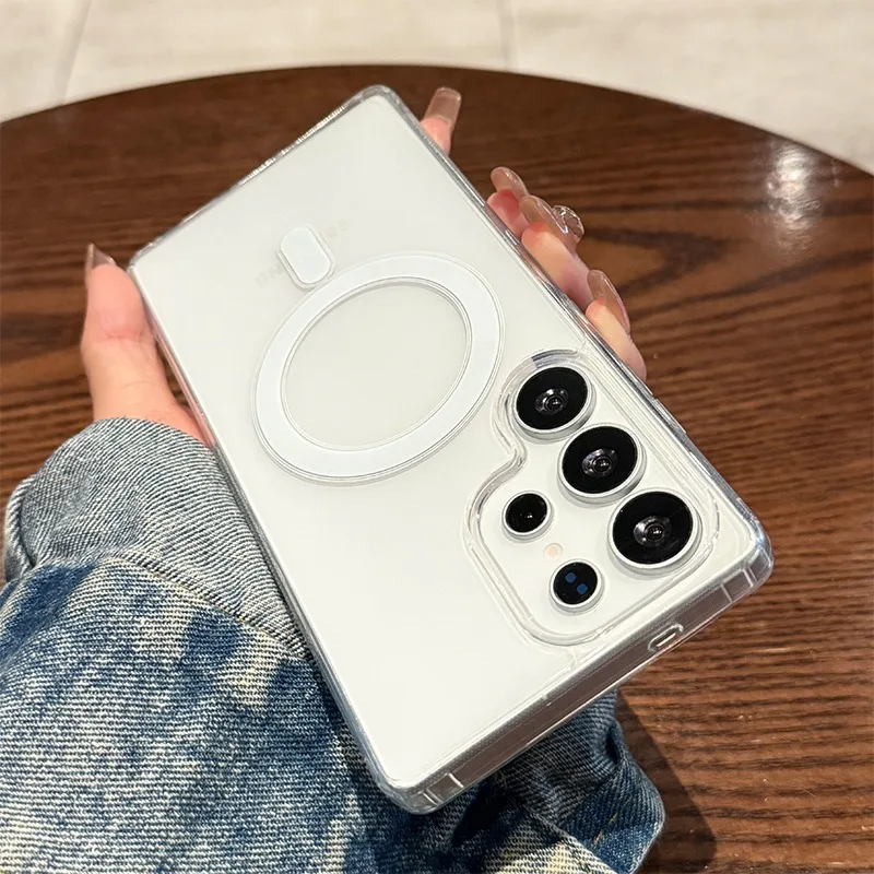 Magnetische Transparente Handyhülle für Magsafe Klare Schutzhülle – Bild 5