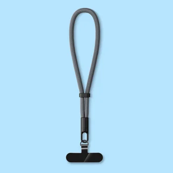 Universelles, verstellbares Handy-Lanyard, kurzes Handgelenkband mit selbstsicherndem Anti-Drop-Design, langlebiges