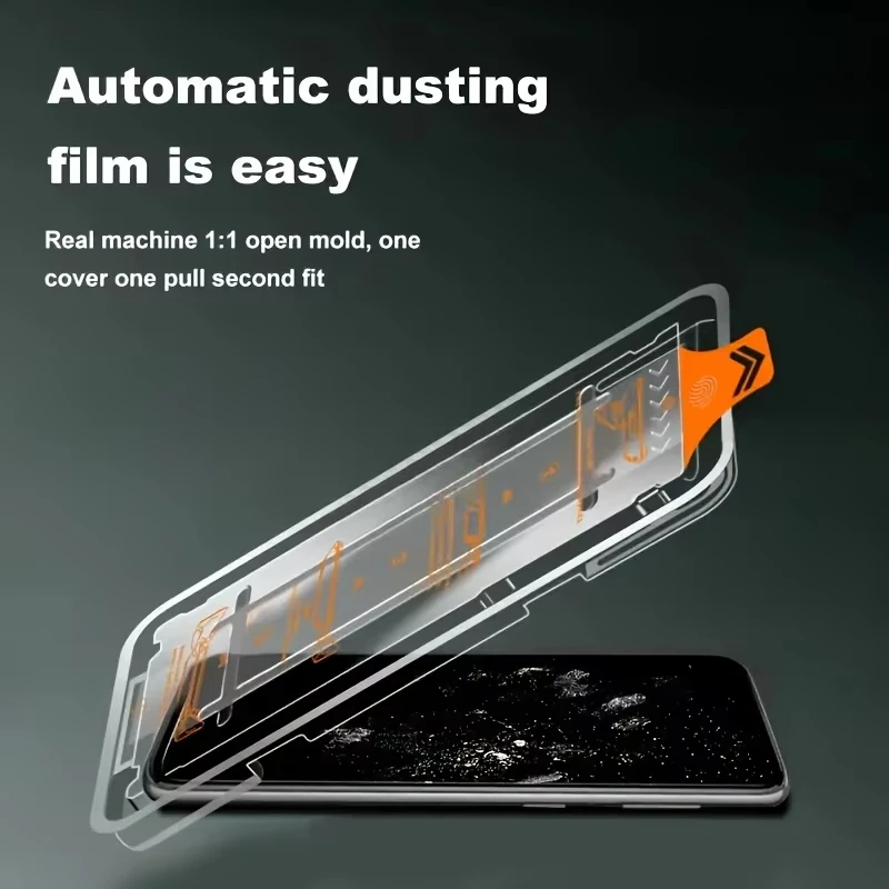 HD-Displayschutzfolie Staubfrei Einfache Installation Glas – Bild 4