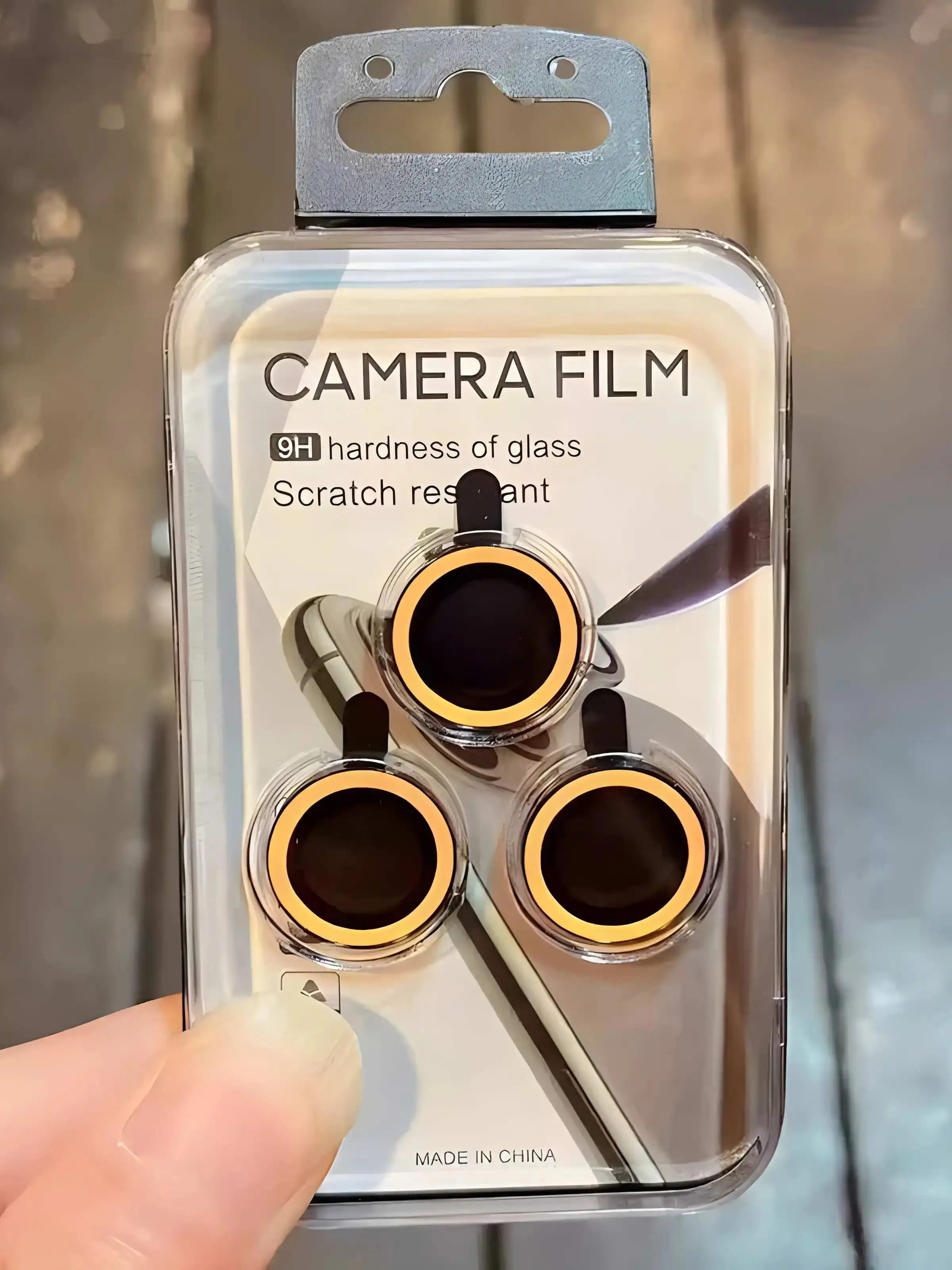 2-3Pcs Leuchtende Keramik Kamera Schutz Film Objektiv Ring Glas Leuchtende Kappe – Bild 4