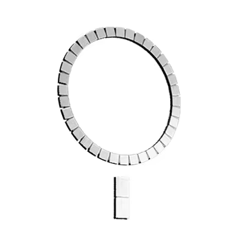 10/8/6/1PCS Starke Magnetische Ring Drahtlose Lade Magnet Kreis Aufkleber Metall Magnet Platte Blatt für Magsafe IPhone 15 14 13