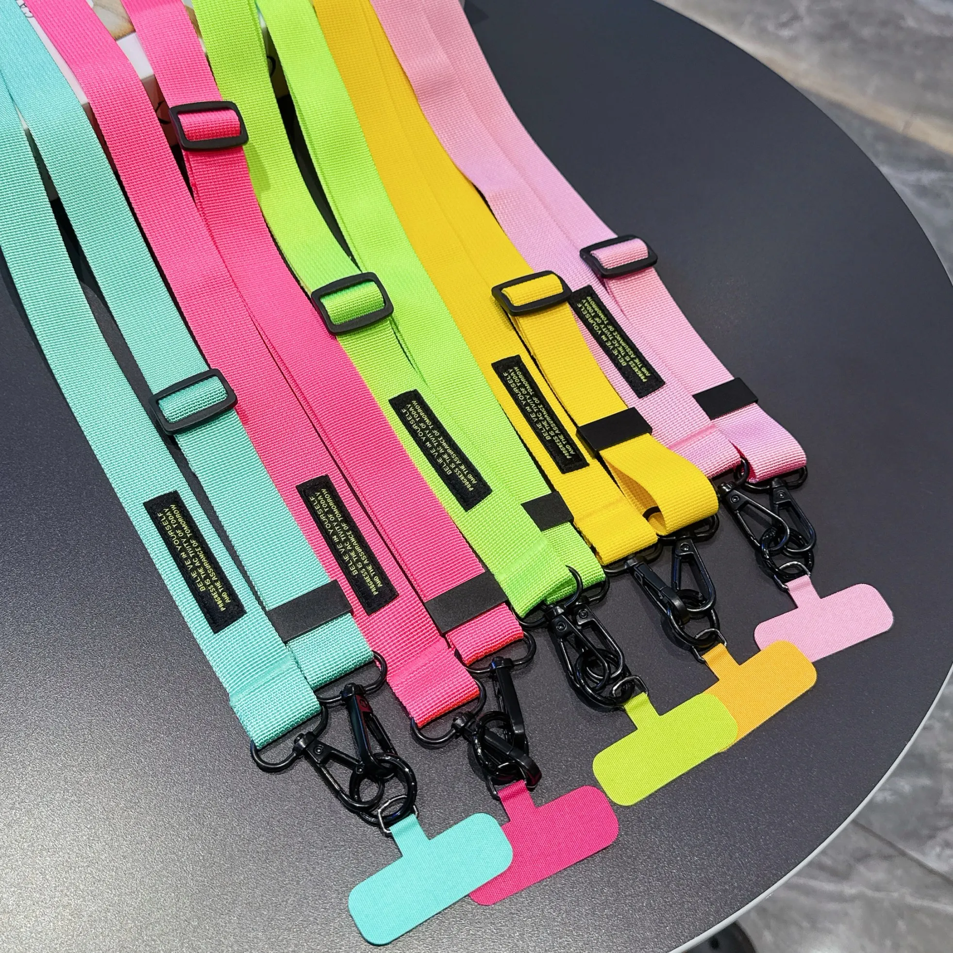 Verstellbares Umhängetaschen-Handy-Universal-Lanyard, diagonal, langes Seil, Schultergurt, Hals – Bild 4