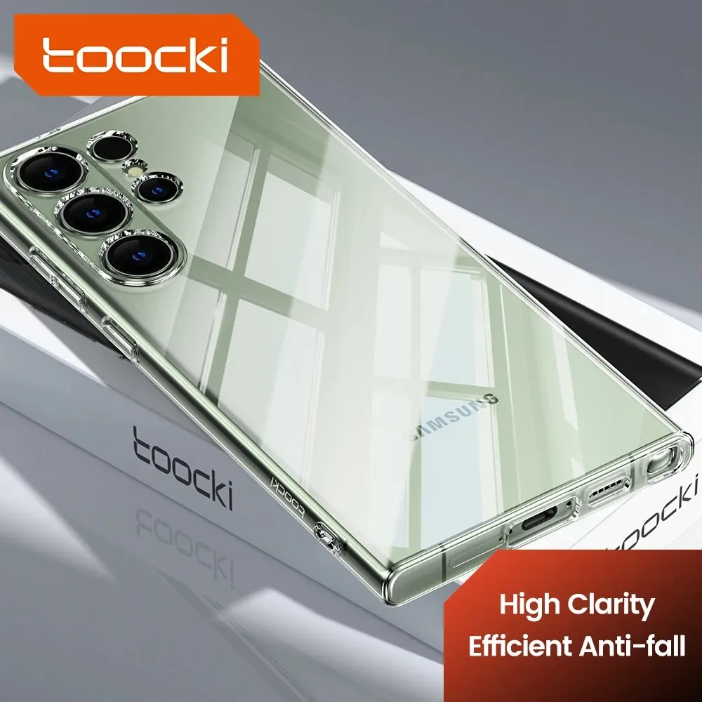 Toocki Handyhülle Clear Case PE Transparente weiche TPU-Schutzhülle – Bild 6