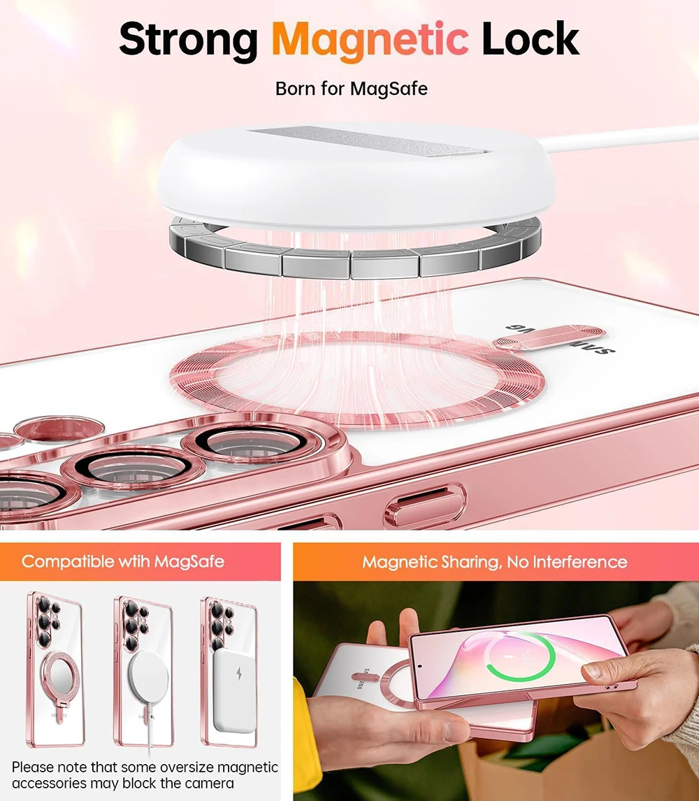 Luxuriöse CD-Muster-Plattierung Weiche Hülle Transparente Silikon-Glitzer-Abdeckung – Bild 5