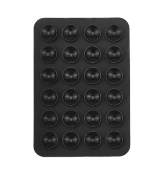 JCYECF 1pc Silikon Saug Pad Für Handy Halterung Saugnapf Unterstützt Klebstoff Silikon Gummi Universal Ladegerät Leder