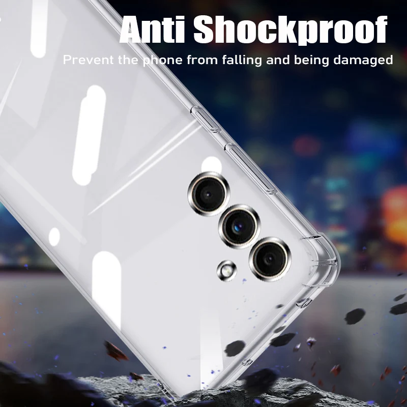 Klar Telefon Fall Rand Silikon Soft Cover Fall – Bild 3