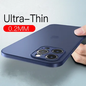 IPhone 11: Neue 0,2 mm ultradünne matte PP-Hülle klare harte PC-Abdeckungshüllen