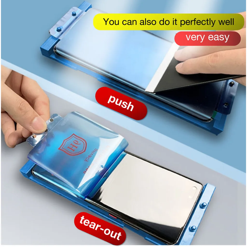 3-teiliger Keramik-Hydrogel-Film 9 10+ 20 Displayschutzfolie + Installationsset – Bild 2