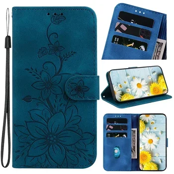 Redmi Note 13 5G: Standfunktion Flip Wallet Case 13R 13 12 14 15 PRO PLUS 5G 4G 12S 12 Turbo 4 Leder-Schutzhülle