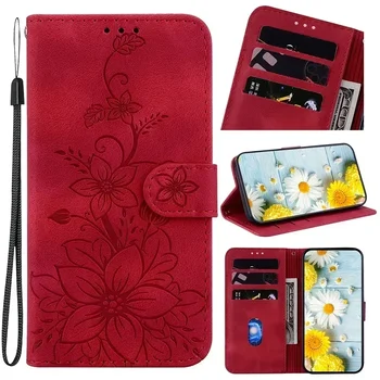 Redmi Note 13 Pro+ 5G: Standfunktion Flip Wallet Case 13R 13 12 14 15 PRO PLUS 5G 4G 12S 12 Turbo 4 Leder-Schutzhülle